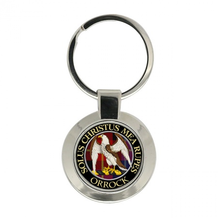 Orrock Scottish Clan Crest Key Ring