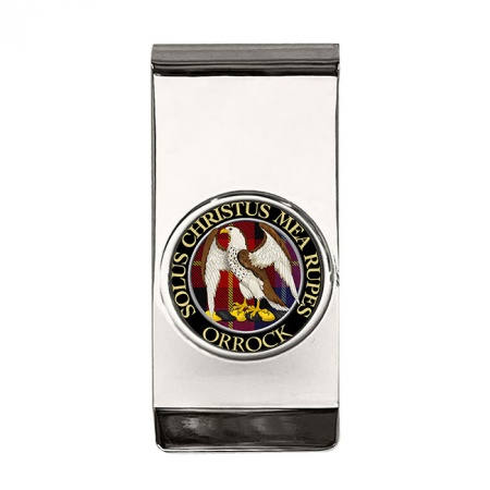 Orrock Scottish Clan Crest Money Clip