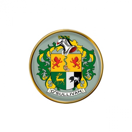 O'Sullivan (Ireland) Coat of Arms Pin Badge