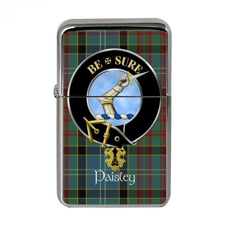 Paisley Scottish Clan Crest Flip Top Lighter