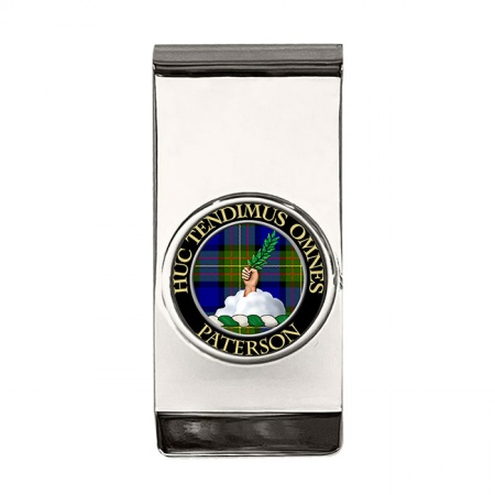 Paterson Scottish Clan Crest Money Clip