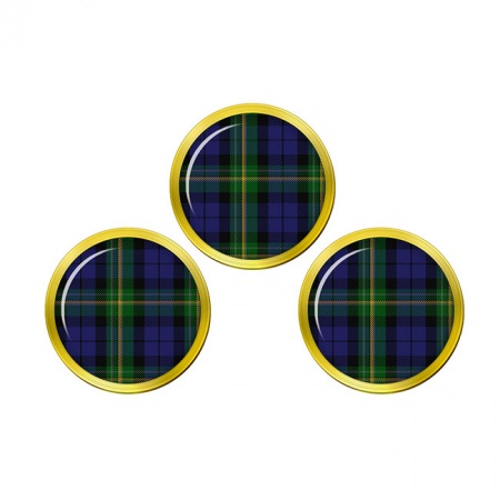 Paterson Scottish Tartan Golf Ball Markers