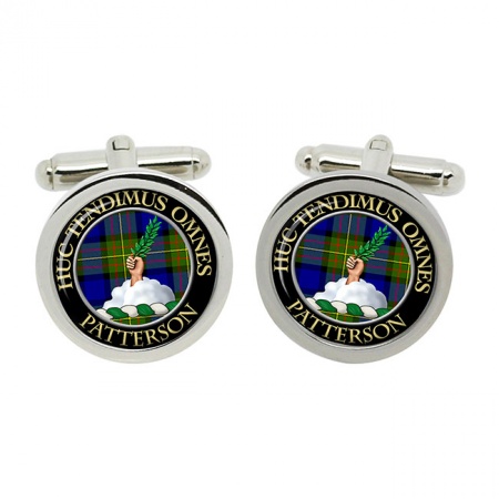 Patterson Scottish Clan Crest Cufflinks