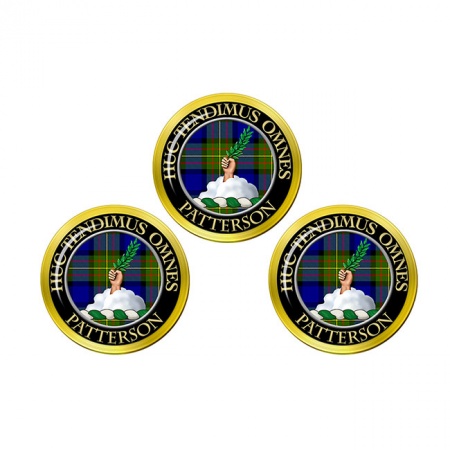 Patterson Scottish Clan Crest Golf Ball Markers