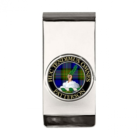 Patterson Scottish Clan Crest Money Clip