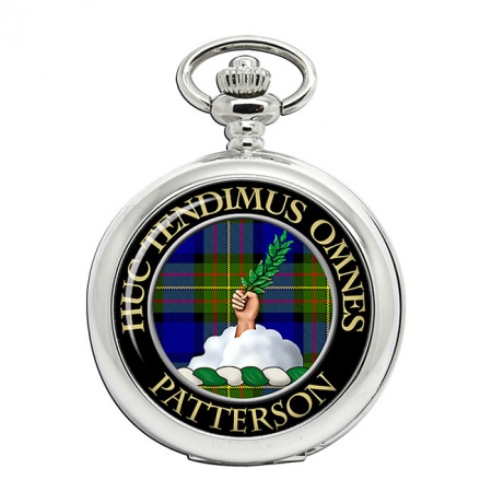 Patterson Scottish Clan Crest Pocket Watch