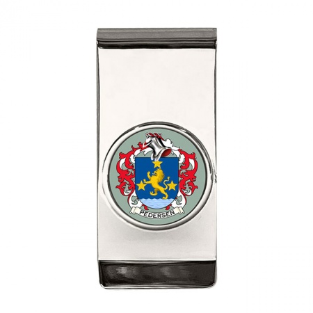 Pedersen (Denmark) Coat of Arms Money Clip