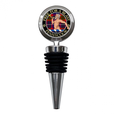 Pennycook Scottish Clan Crest Bottle Stopper