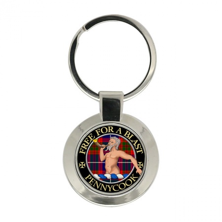 Pennycook Scottish Clan Crest Key Ring