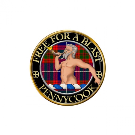 Pennycook Scottish Clan Crest Pin Badge