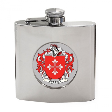 Pereira (Portugal) Coat of Arms Hip Flask