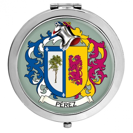 Perez (Spain) Coat of Arms Compact Mirror