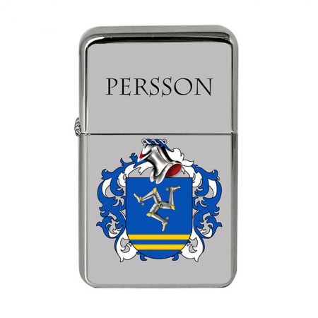 Persson (Sweden) Coat of Arms Flip Top Lighter