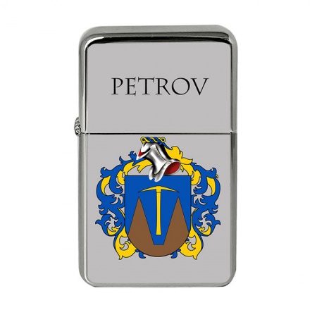 Petrov (Russia) Coat of Arms Flip Top Lighter