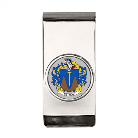 Petrov (Russia) Coat of Arms Money Clip