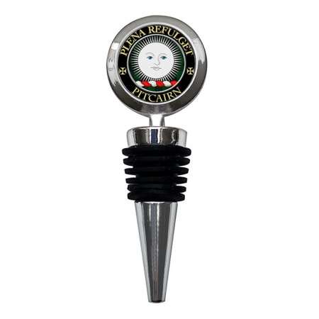 Pitcairn Scottish Clan Crest Bottle Stopper