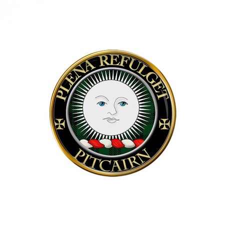 Pitcairn Scottish Clan Crest Pin Badge