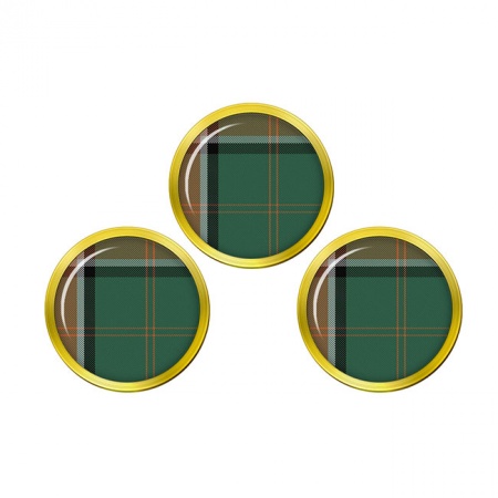 Pollock Scottish Tartan Golf Ball Markers