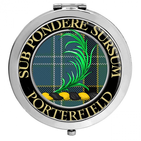 Porterfield Scottish Clan Crest Compact Mirror