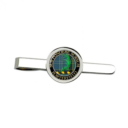 Porterfield Scottish Clan Crest Tie Clip