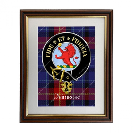 Primrose Scottish Clan Crest Framed Print