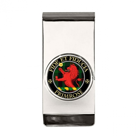 Primrose Scottish Clan Crest Money Clip