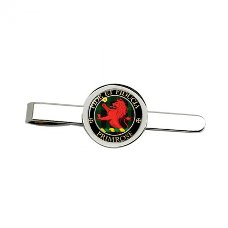 Primrose Scottish Clan Crest Tie Clip