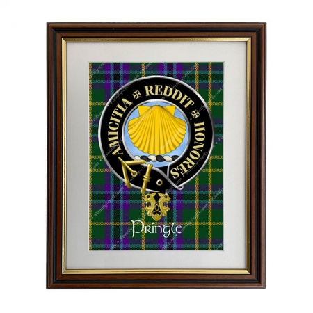 Pringle Scottish Clan Crest Framed Print