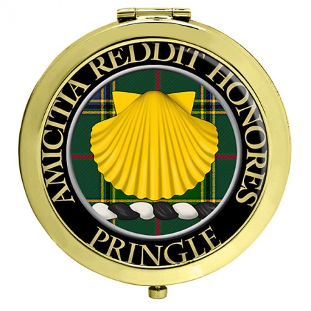 Pringle Scottish Clan Crest Compact Mirror