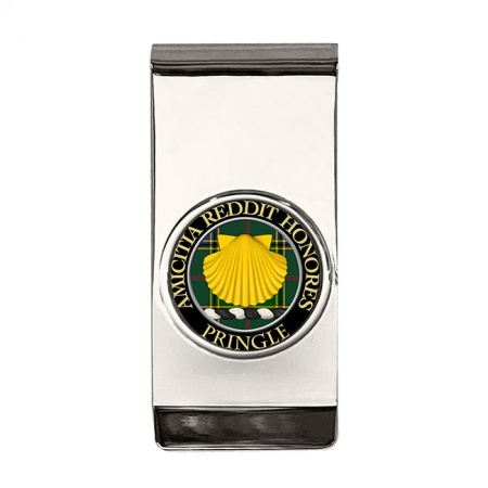 Pringle Scottish Clan Crest Money Clip