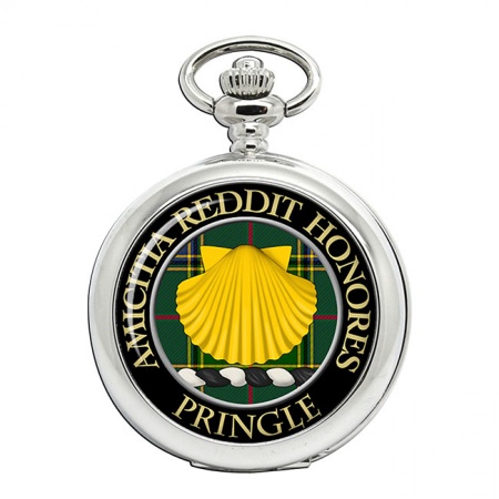 Pringle Scottish Clan Crest Pocket Watch