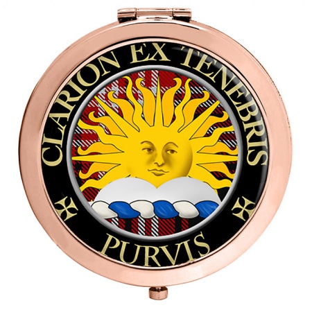 Purvis Scottish Clan Crest Compact Mirror
