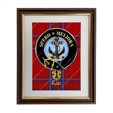 Rait Scottish Clan Crest Framed Print