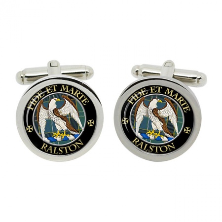 Ralston Scottish Clan Crest Cufflinks