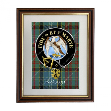 Ralston Scottish Clan Crest Framed Print