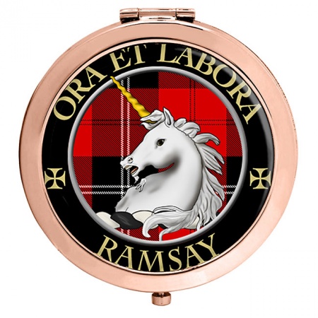 Ramsay Scottish Clan Crest Compact Mirror