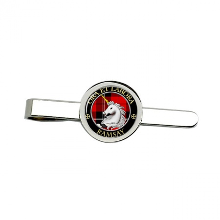 Ramsay Scottish Clan Crest Tie Clip