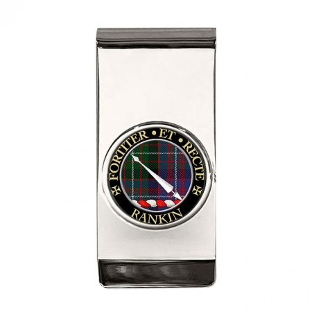 Rankin Scottish Clan Crest Money Clip