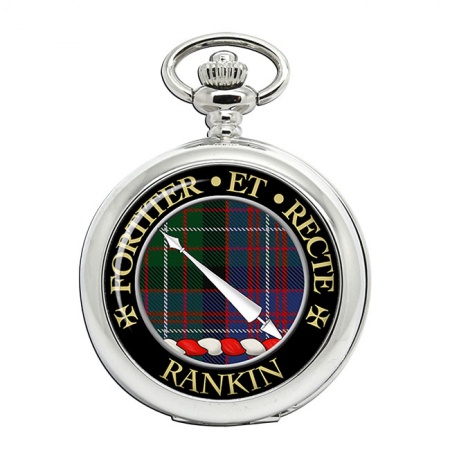 Rankin Scottish Clan Crest Pocket Watch