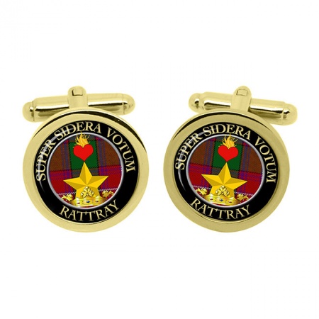 Rattray Scottish Clan Crest Cufflinks