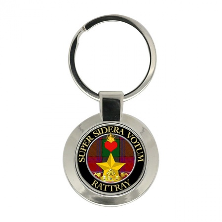 Rattray Scottish Clan Crest Key Ring