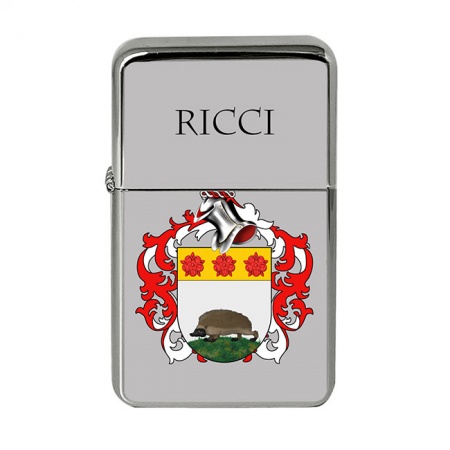 Ricci (Italy) Coat of Arms Flip Top Lighter