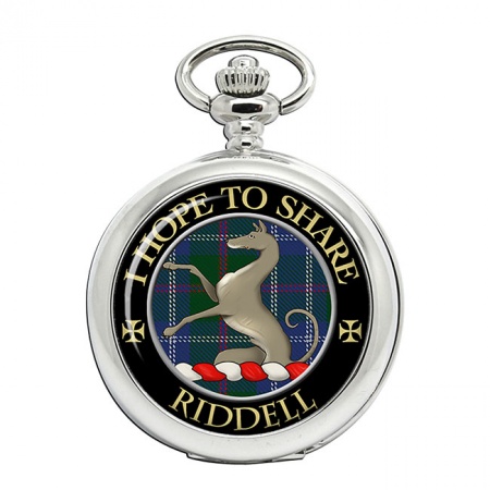 Riddell Scottish Clan Crest Pocket Watch