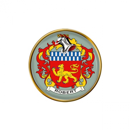 Robert (France) Coat of Arms Pin Badge