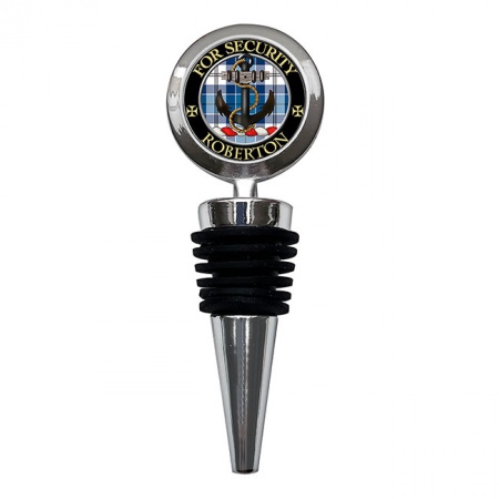 Roberton Scottish Clan Crest Bottle Stopper