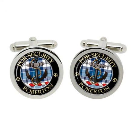Roberton Scottish Clan Crest Cufflinks