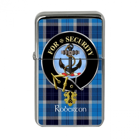Roberton Scottish Clan Crest Flip Top Lighter