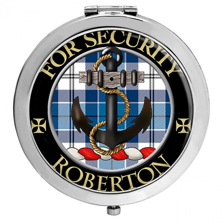 Roberton Scottish Clan Crest Compact Mirror