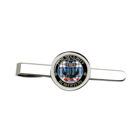Roberton Scottish Clan Crest Tie Clip