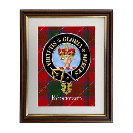 Robertson Scottish Clan Crest Framed Print
